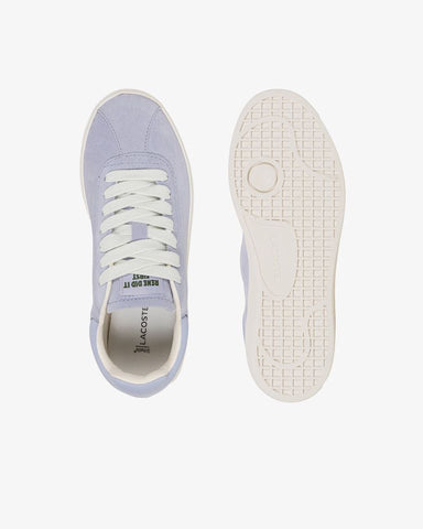 TENIS FEM BASESHOT LACOSTE AZUL CLARO/BRANCO TS1