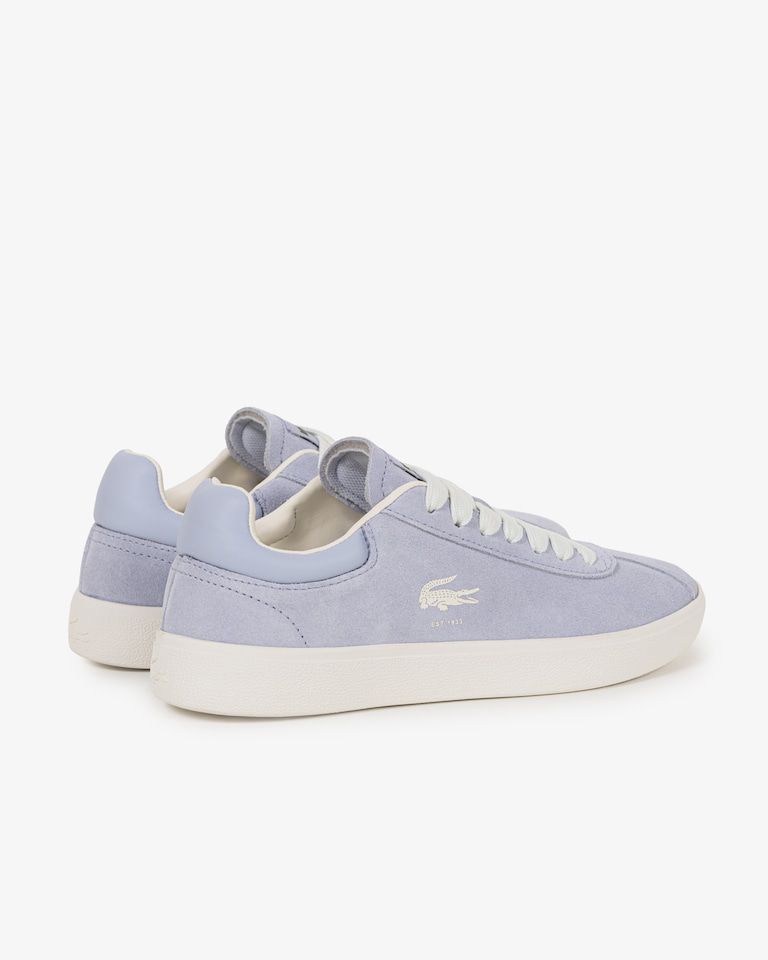 TENIS FEM BASESHOT LACOSTE AZUL CLARO/BRANCO TS1