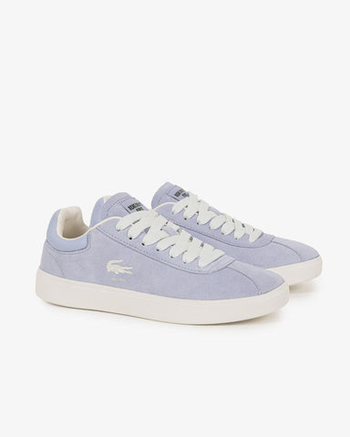 TENIS FEM BASESHOT LACOSTE AZUL CLARO/BRANCO TS1