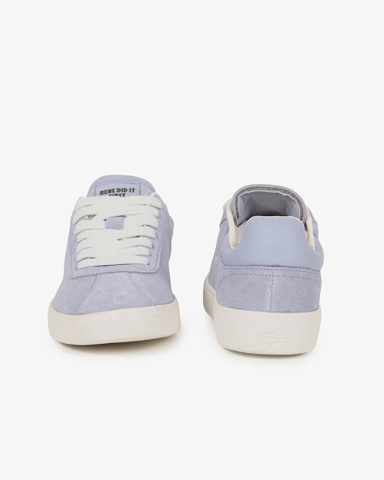 TENIS FEM BASESHOT LACOSTE AZUL CLARO/BRANCO TS1