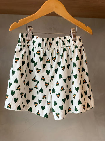 SHORT FEM JUV TUCANO FOLHA FARM FUTURA BRANCO