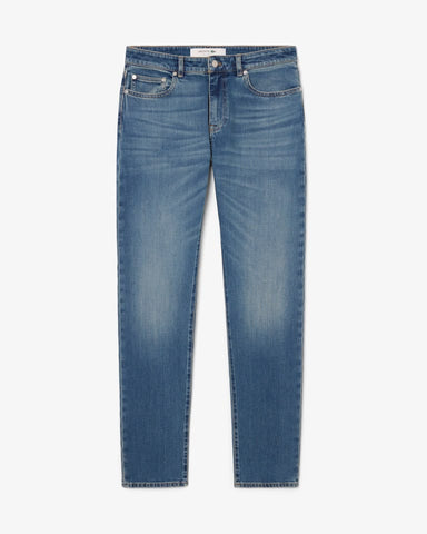 CALCA JEANS MAS DENIM LACOSTE AZUL ESCURO MK9