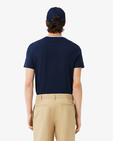 CAMISETA MAS MC LACOSTE MARINHO 166