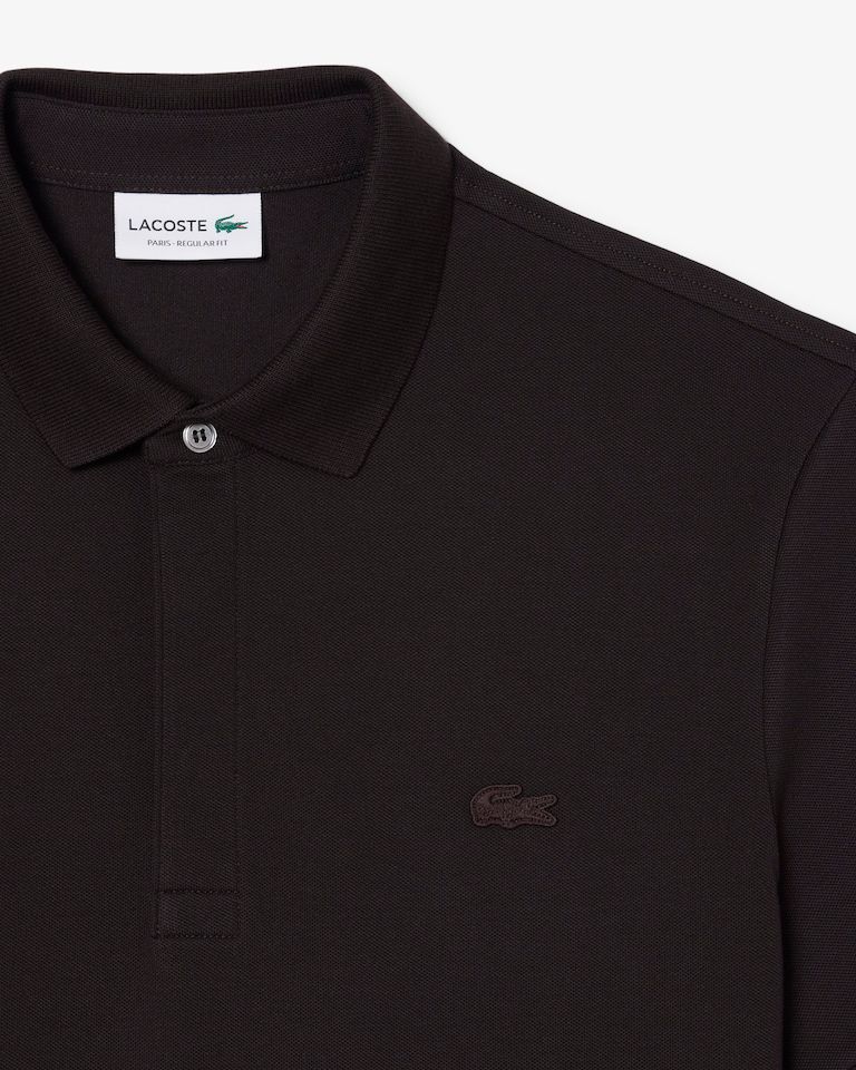 POLO MAS MC LACOSTE CHOCOLATE 3LA