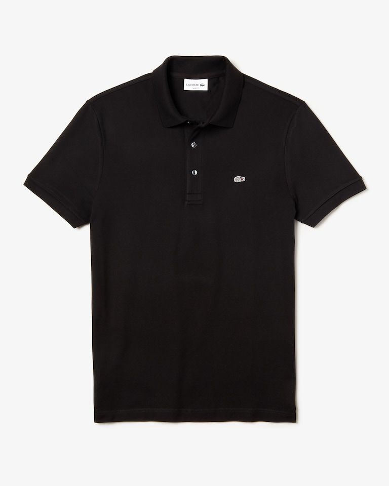 POLO MASC MC LACOSTE PRETO 031