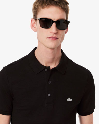 POLO MASC MC LACOSTE PRETO 031