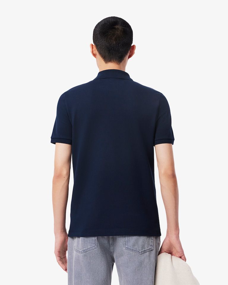 POLO MASC MC LACOSTE MARINHO 166