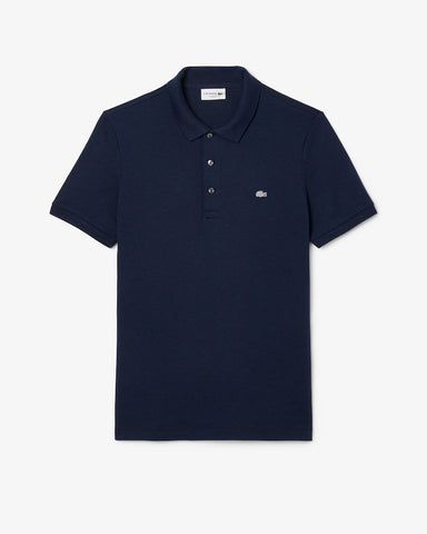 POLO MASC MC LACOSTE MARINHO 166