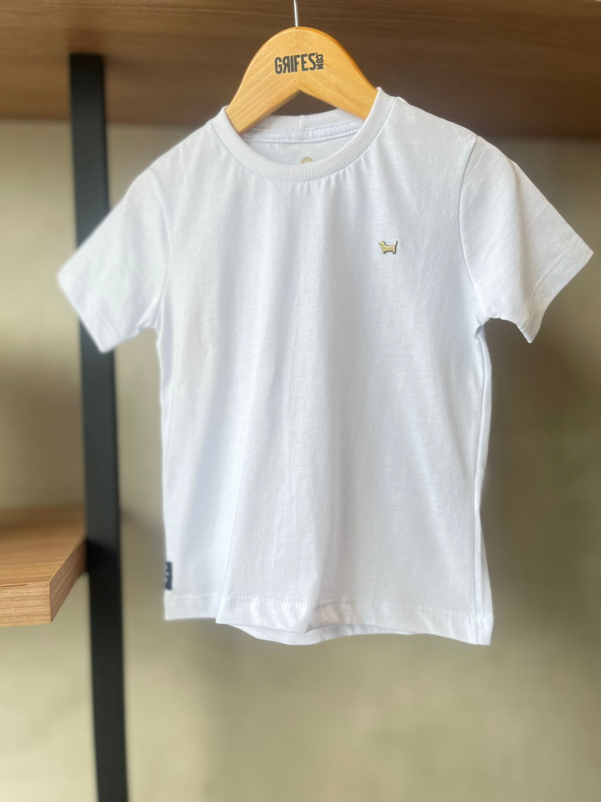 CAMISETA ESSENCIAL TEE BASICA UM MAIS UM BRANCO