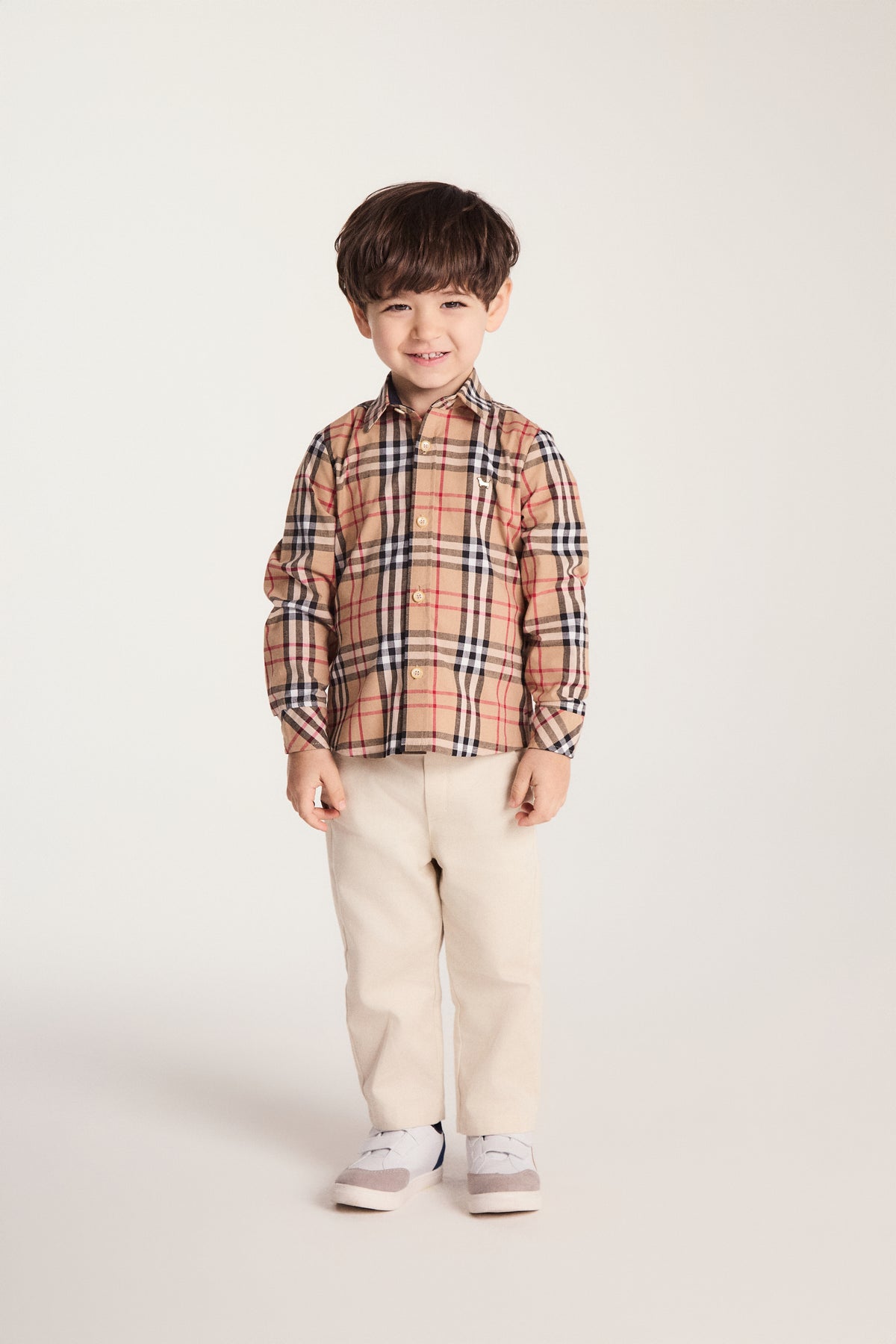 CAMISA ML TRICOLINE XADREZ UM MAIS UM CAMELO