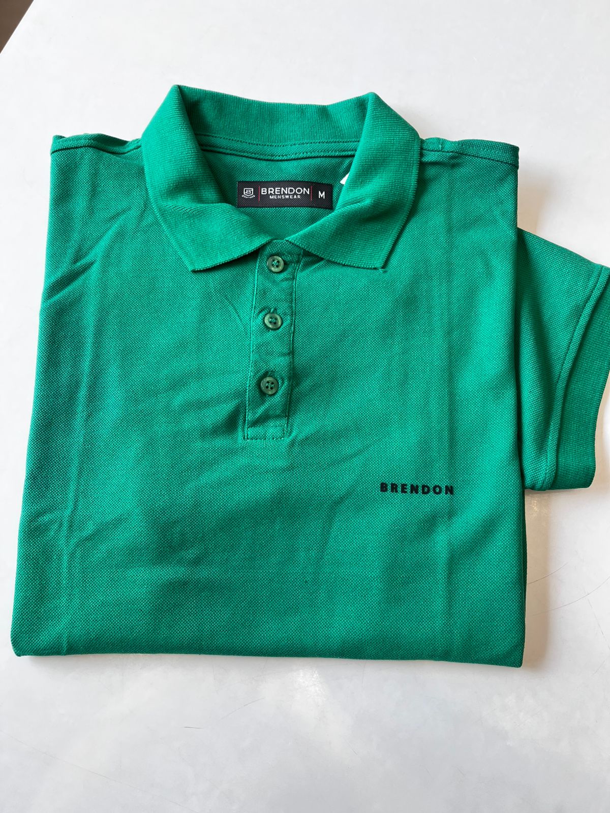 POLO MAS MC PIQUET BRENDON VERDE BANDEIRA
