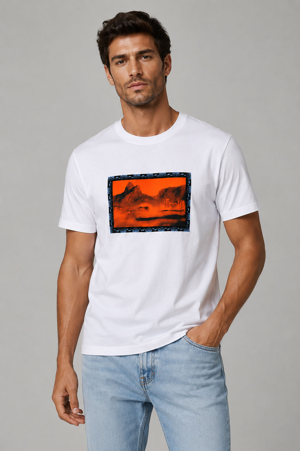 CAMISETA MAS MC VINTAGE FRAMED IPANEMA BRANCO