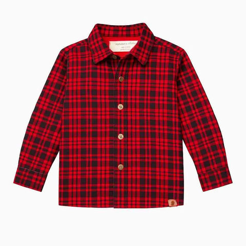 CAMISA MAS ML FESTA JUNINA VERMELHO