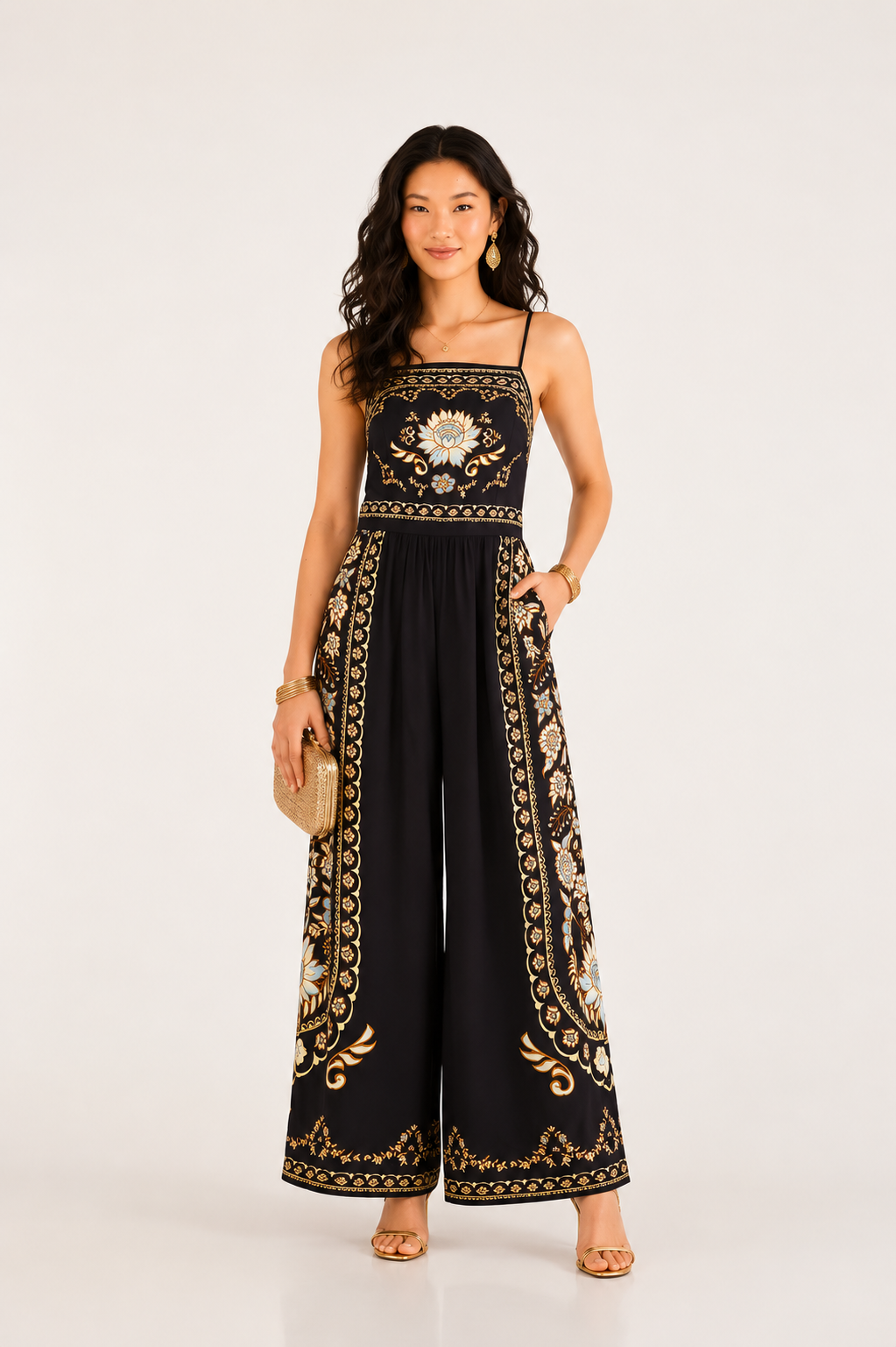 MACACAO FEM PANTALONA DANIELA FARM PRETO