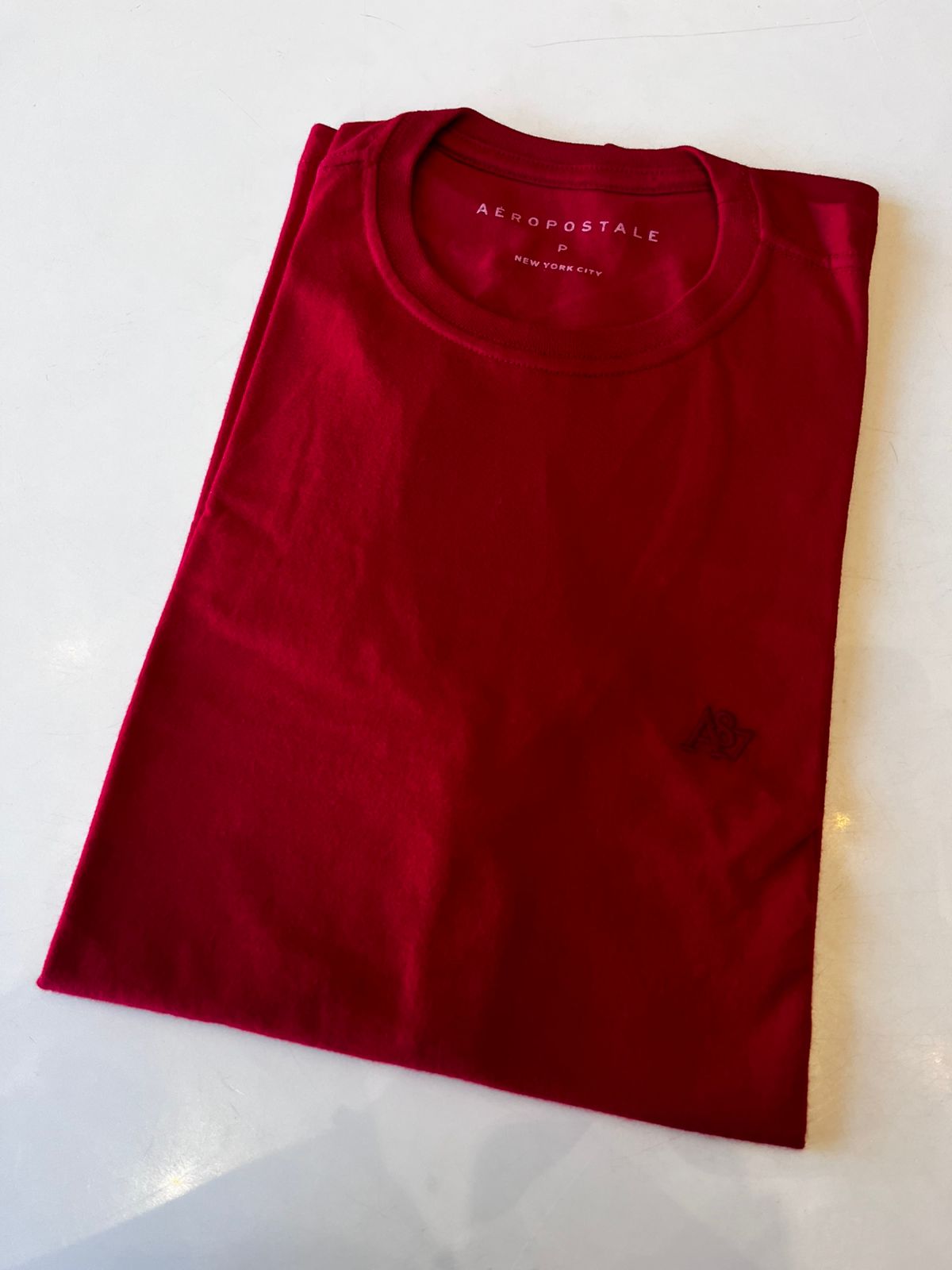 CAMISETA MAS MC A87 AEROPOSTALE VERMELHO