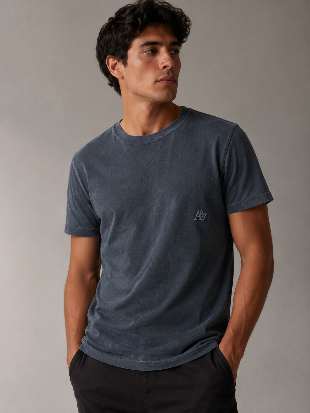 CAMISETA MAS MC A87 AEROPOSTALE CHUMBO