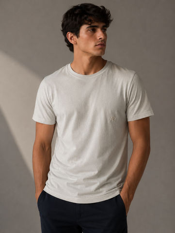 CAMISETA MAS MC A87 AEROPOSTALE AREIA