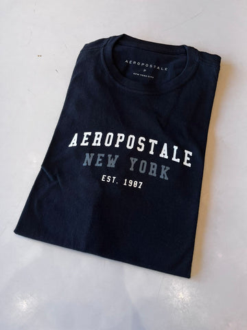 CAMISETA MAS MC SILKADA AEROPOSTALE PRETO