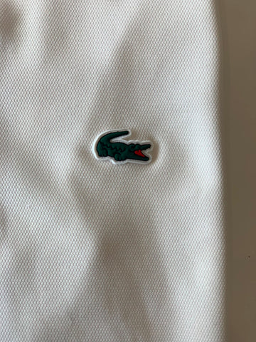 POLO LACOSTE SPORT KIDS SILICON CROCOD BRANCO 001