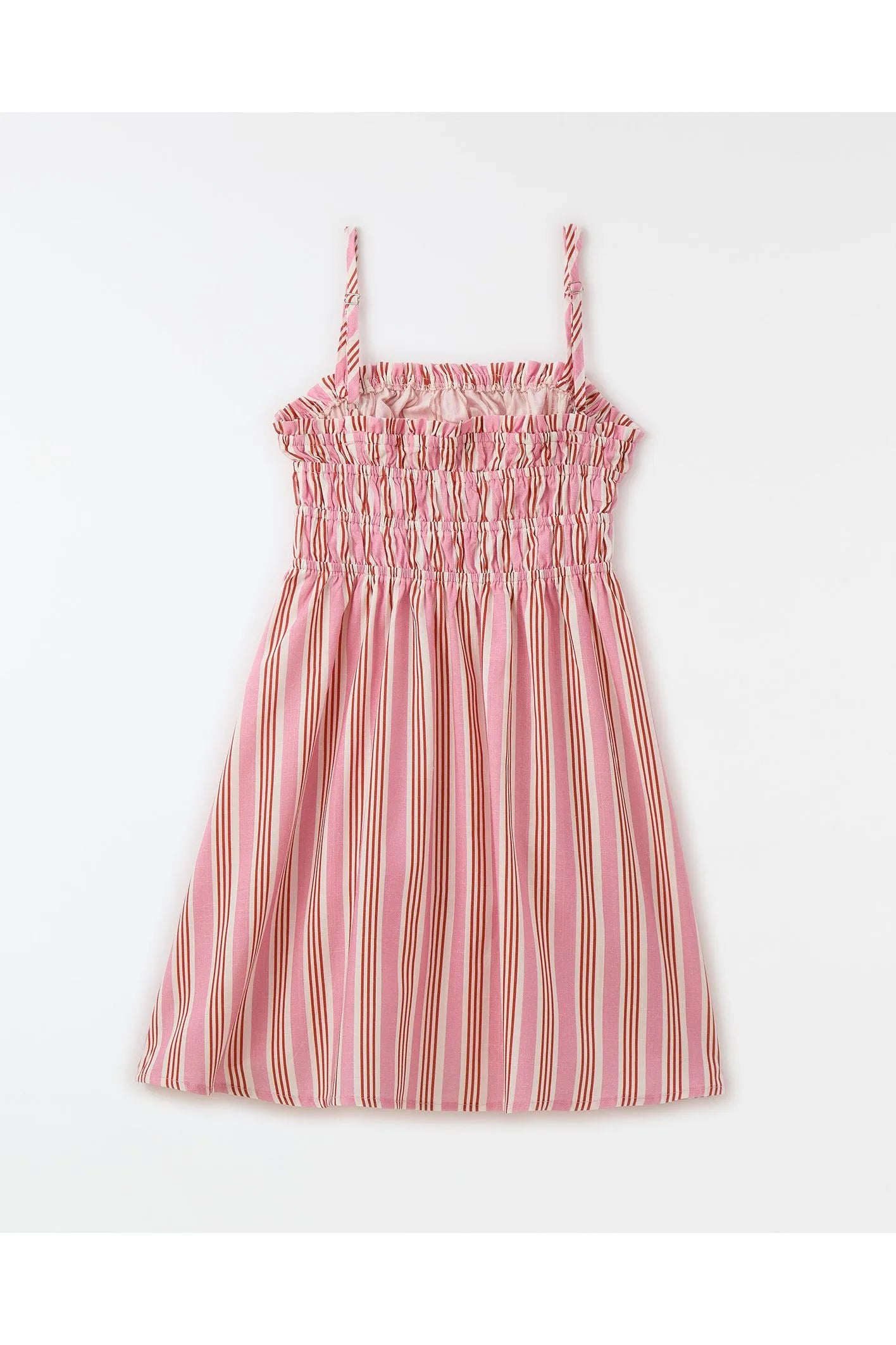 VESTIDO LISTRA AMOR FABULA ROSA