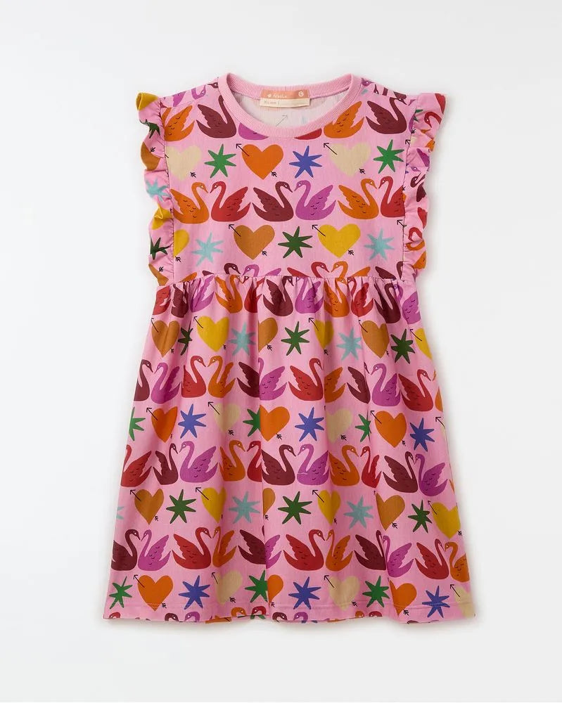 VESTIDO MALHA SONHO FABULA ROSA