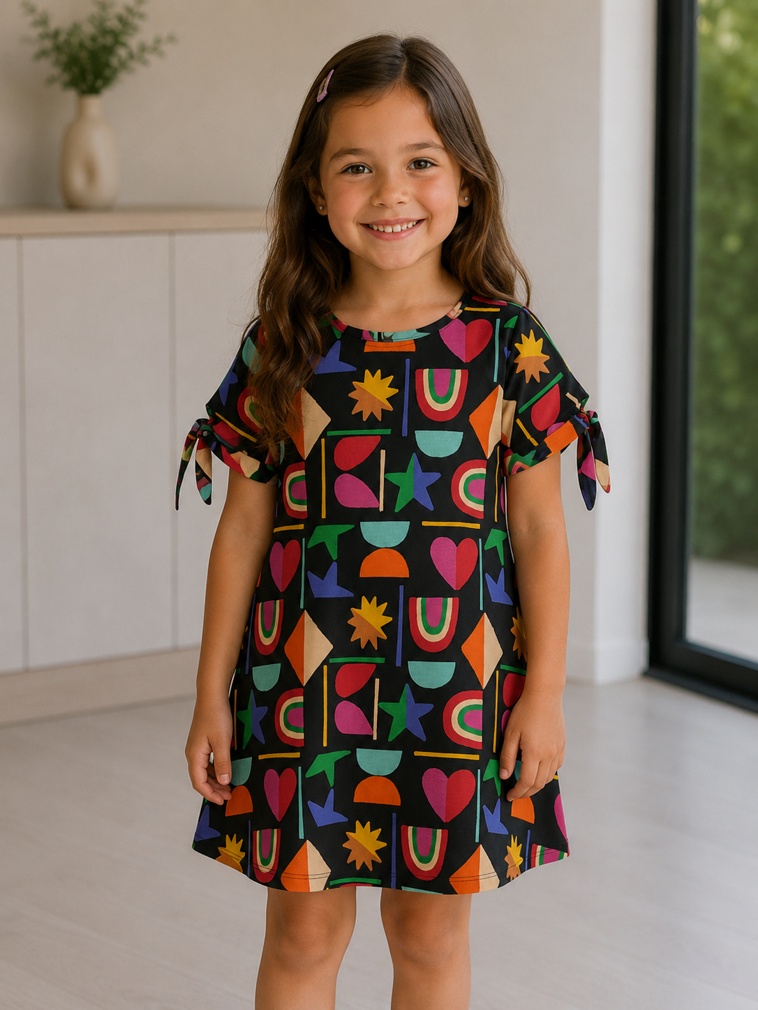 VESTIDO MALHA MIL COISAS FABULA PRETO