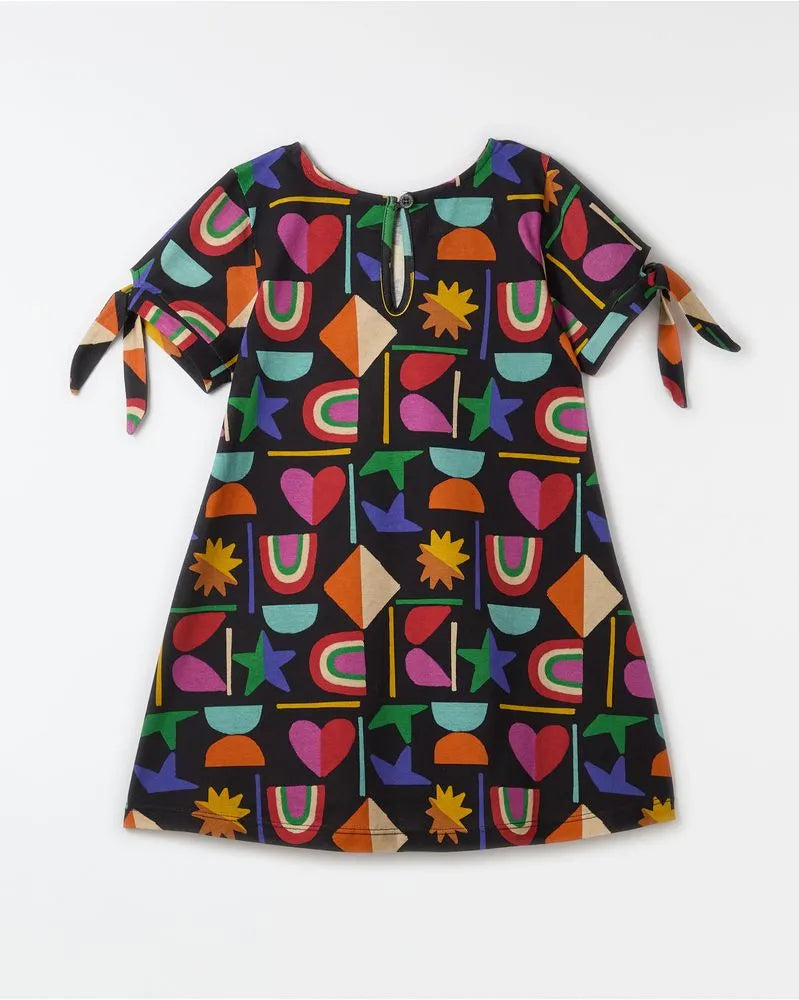 VESTIDO MALHA MIL COISAS FABULA PRETO