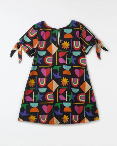 VESTIDO MALHA MIL COISAS FABULA PRETO