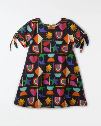 VESTIDO MALHA MIL COISAS FABULA PRETO