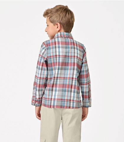 CAMISA ML FLANELA XADREZ TRICKNICK PRETO