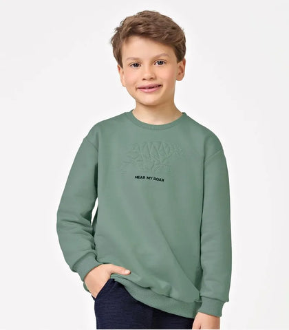 CONJ MAS BLUSAO MLT URSO E CALCA GORG DANINHA/MARINHO