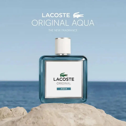 PERFUME LACOSTE ORIGINAL AQUA EDP AZUL/BRANCO
