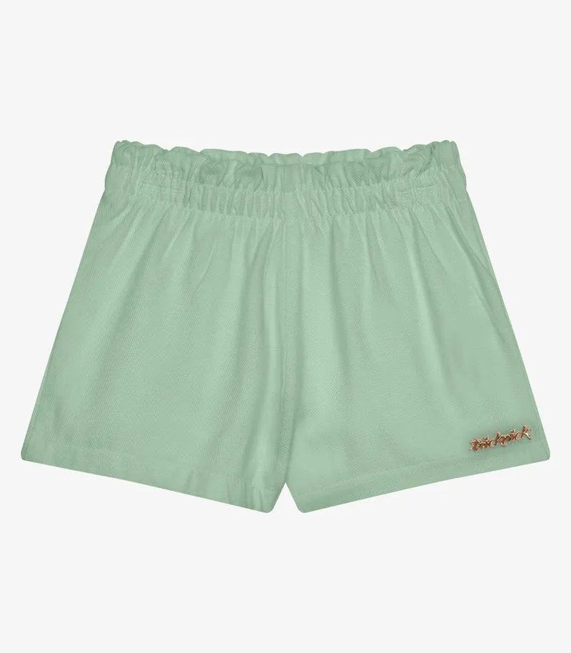 CONJ FEM BATA ALCA LACO SHORT VISC DOBBY VERDE LAGO
