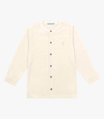 CAMISA ML GOLA PADRE VISCOLINHO DESERT OFF WHITE