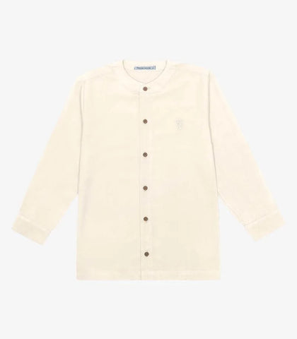 CAMISA ML GOLA PADRE VISCOLINHO DESERT OFF WHITE