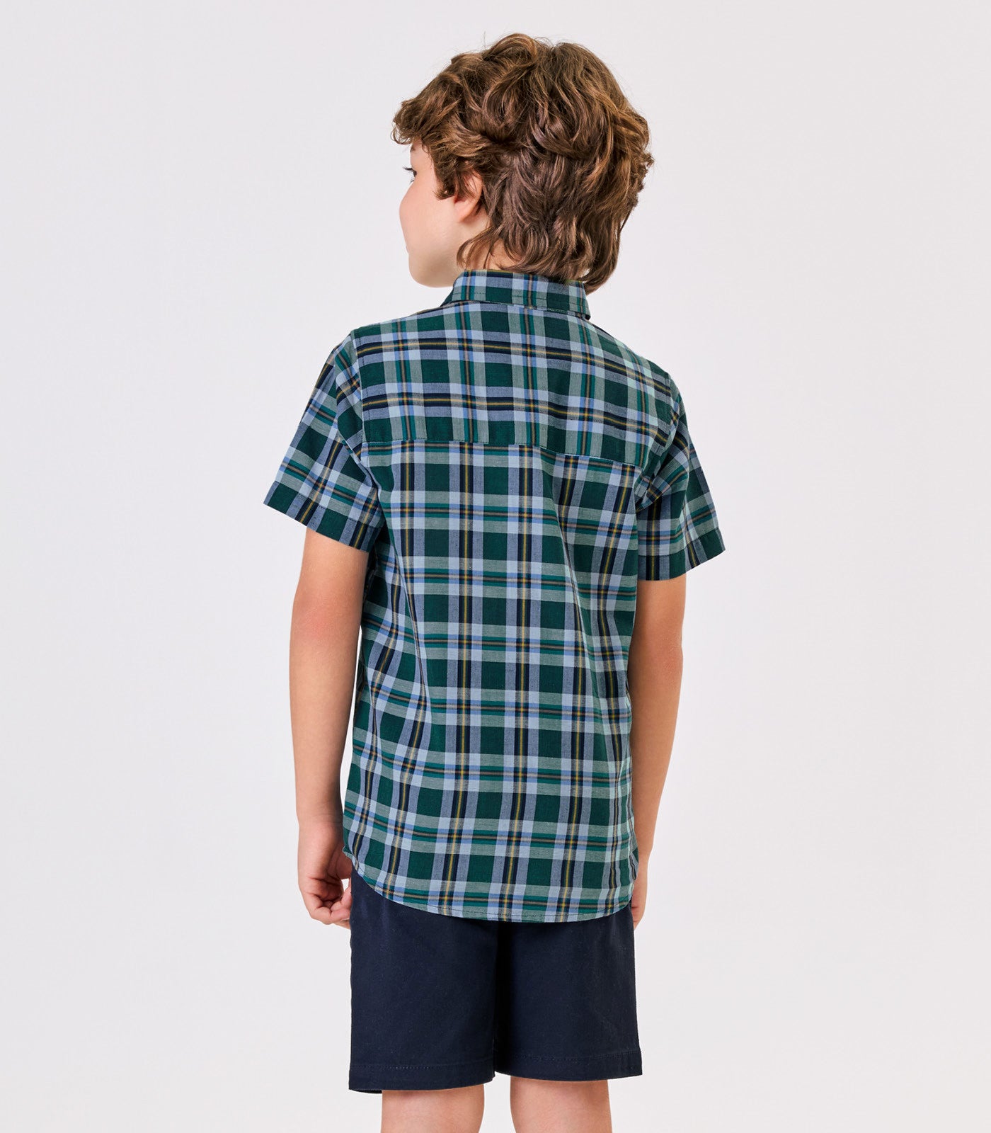 CAMISA MC TRICOLINE XADREZ TRICKNICK PINHEIRO