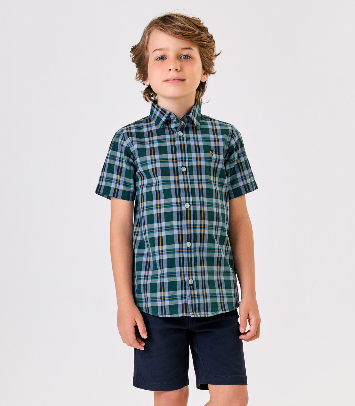 CAMISA MC TRICOLINE XADREZ TRICKNICK PINHEIRO