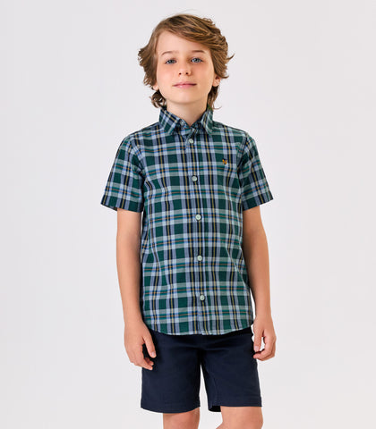 CAMISA MC TRICOLINE XADREZ TRICKNICK PINHEIRO