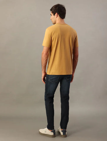 CAMISETA CKJ LOGO CALVIN KLEIN JEANS NY HAVANA
