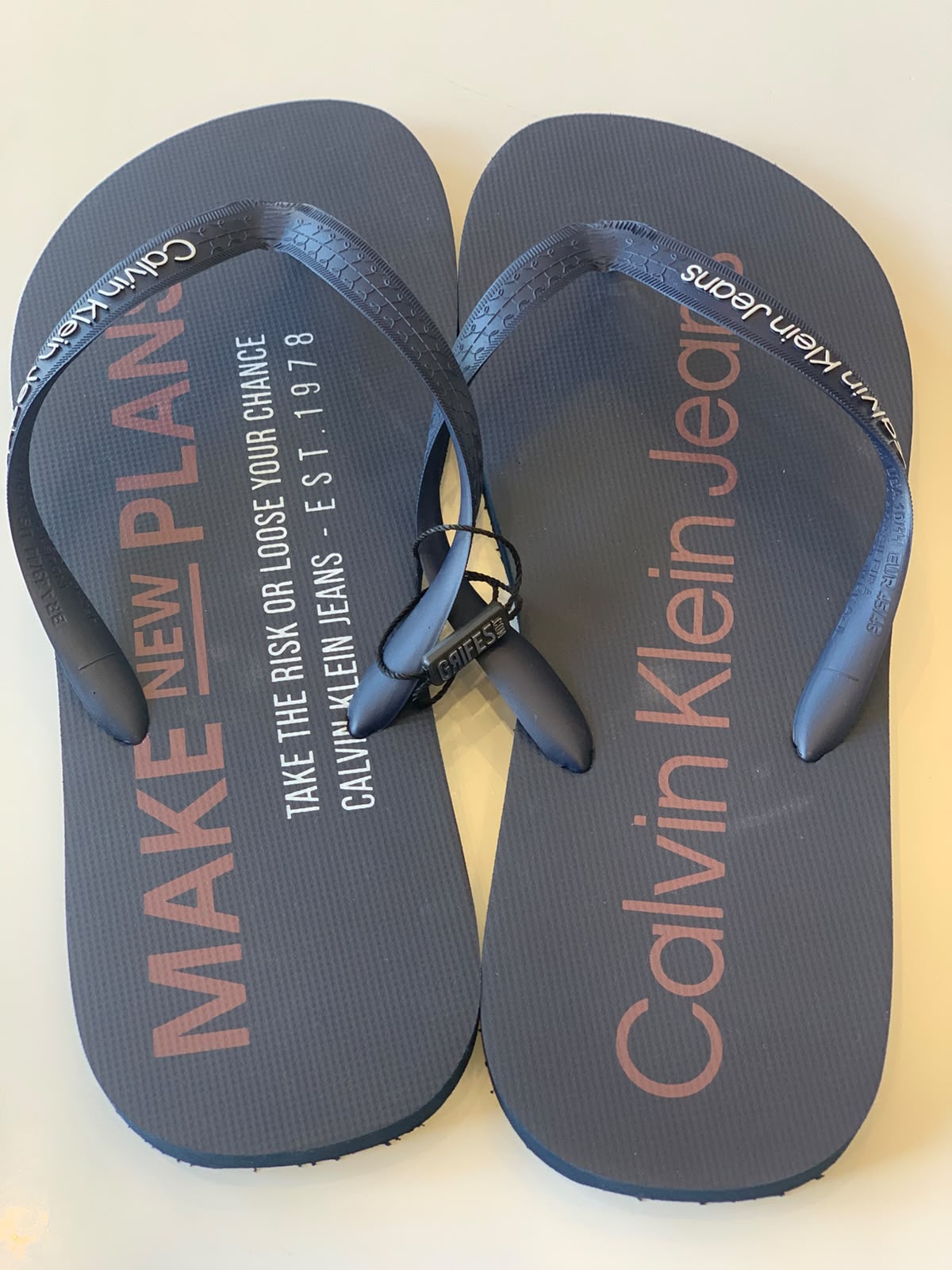 CHINELO CKJ MAS MAKE NEW PLANES MARINHO