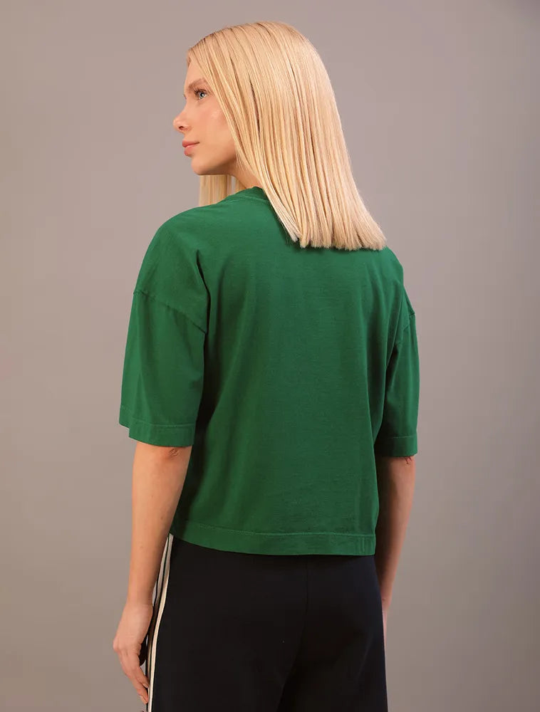 BLUSA CKJ FEM MC COPA NY VERDE