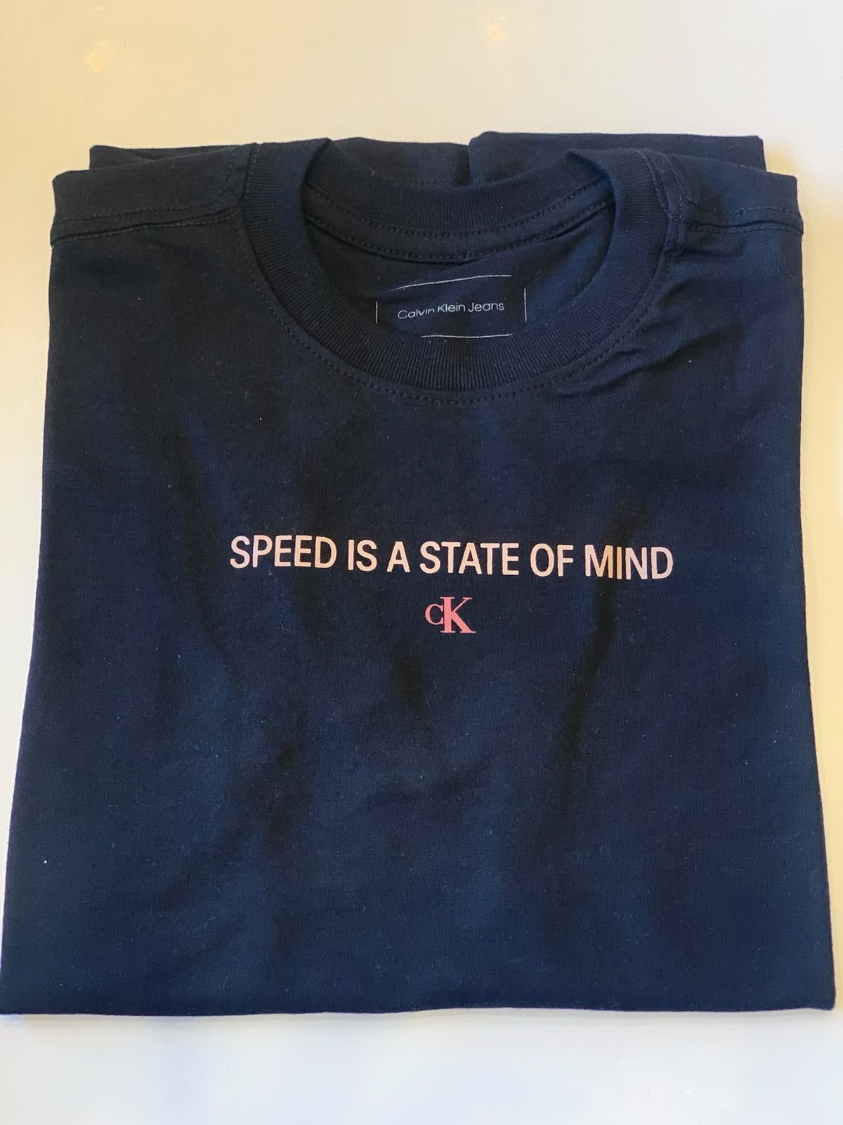CAMISETA CKJ KIDS MAS SPEED IS A SKATE PRETO