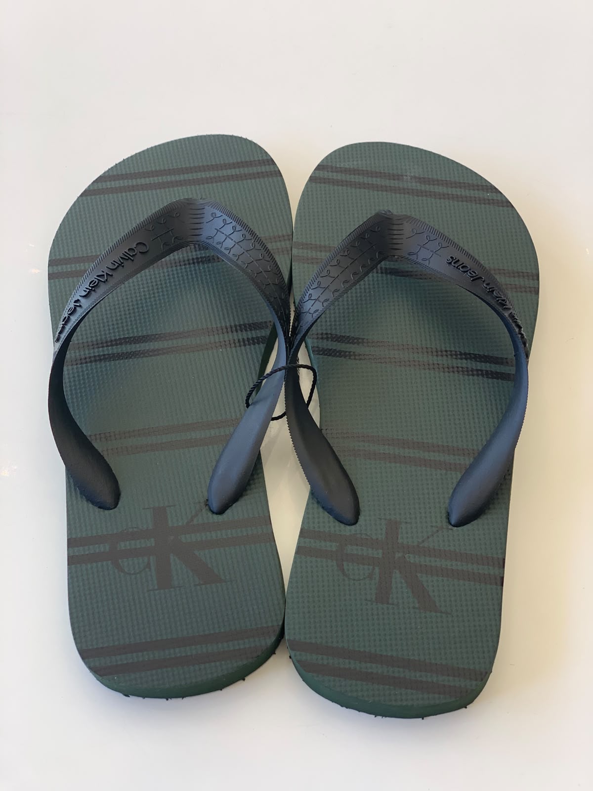 CHINELO CKJ KIDS MAS LISTRAS MILITAR