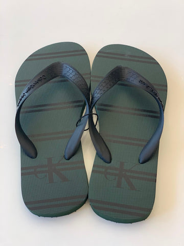 CHINELO CKJ KIDS MAS LISTRAS MILITAR