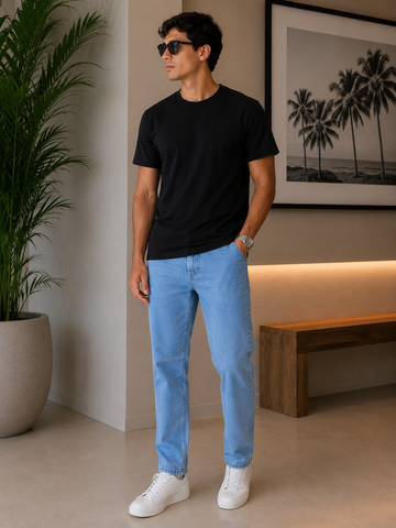 CALCA JEANS MAS BRENDON JEANS CLARO