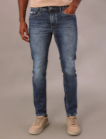 CALCA CKJ MAS JNS SUPER SKINNY 5 POCKETS AZUL MEDIO