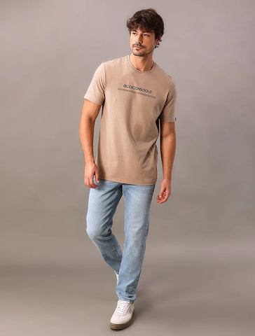 CALCA CKJ MAS JEANS SLIM 5 POCKETS AZUL CLARO