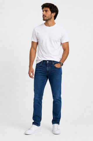 CALCA CKJ MAS JNS SUPER SKINNY 5 POCKETS AZUL MEDIO