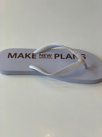 CHINELO CKJ MAS MAKE NEW PLANES BRANCO