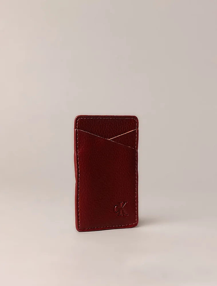 PORTA CARTAO CKJ FEM CASE CARD BORDO